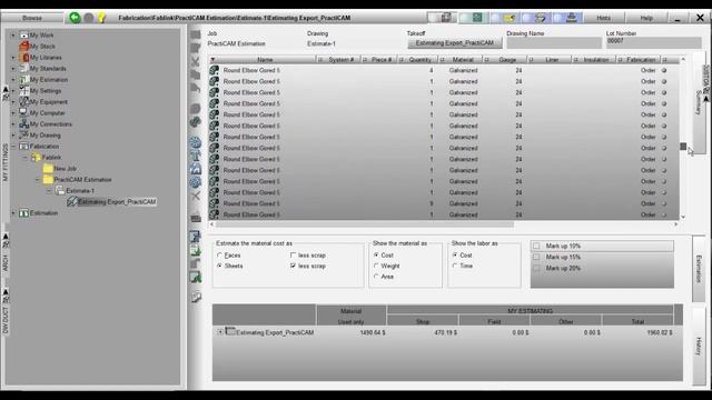 PractiCAM Estimation - Downloading to PractiCAM смотреть онлайн