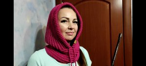 Капюшон тёплый крючком. Подробное видео.