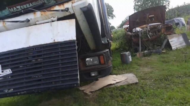 Замена медного радиатора на алюминиевый Маз Зубренок (4370) смотреть онлайн