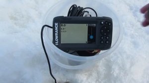 Эхолот Lowrance Hook2-4x GPS для зимней рыбалки!