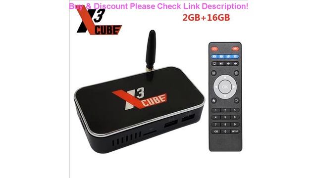 Review X3 CUBE Amlogic S905X3 TV Box Android 9.0 4GB RAM 32GB ROM 2.4G 5G WiFi 1000M 4K HD 2G 16G X смотреть онлайн