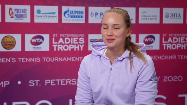 Елена Рыбакина WTA St.Petersburg Ladies Trophy смотреть онлайн