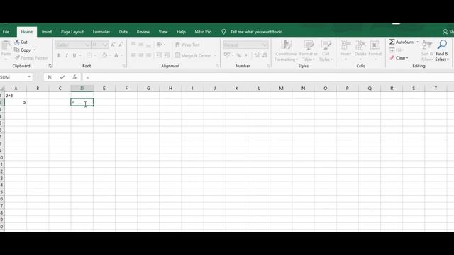 Entering Formulae in MS EXCEL смотреть онлайн