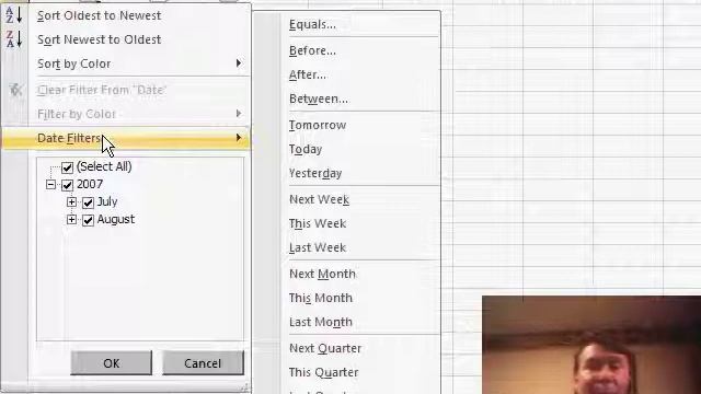 Excel - First Look at the Improved Filters that Debuted in Excel 2007 - Episode 572 смотреть онлайн