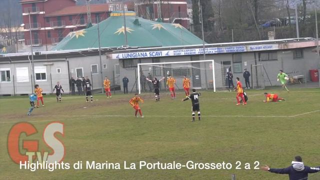 Gs Tv - highlights di Marina La Portuale-Us Grosseto 2 a 2 смотреть онлайн