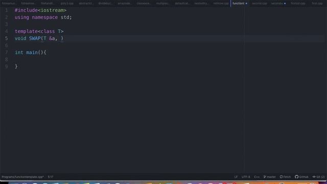 Function templates смотреть онлайн