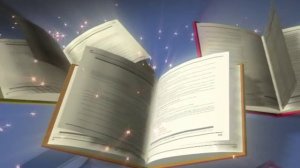 Футаж книги и блеск