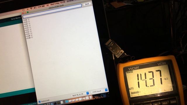 VICHY VC99 Mod | BlueTooth | Serial | HC-05 | Multimeter смотреть онлайн