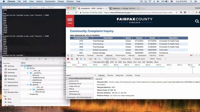 Scraping data from tables with Scrapy смотреть онлайн