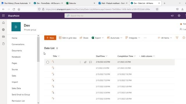 Power Automate - Convert Excel Date Time and Save into SharePoint List Column & Email смотреть онлайн