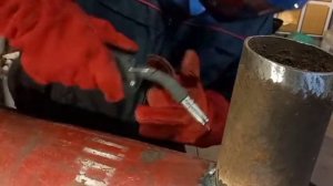 Буржуйка в гараж из газовых балонов своими руками.