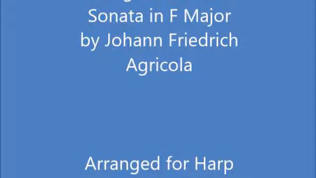 Allegro from the Sonata in F Major for Harp смотреть онлайн