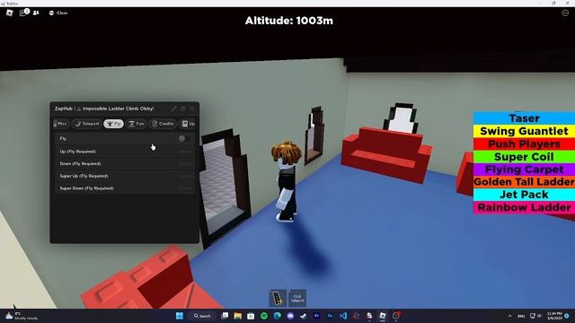 Impossible Ladder Climb Obby Teleports Script | Pastebin смотреть онлайн