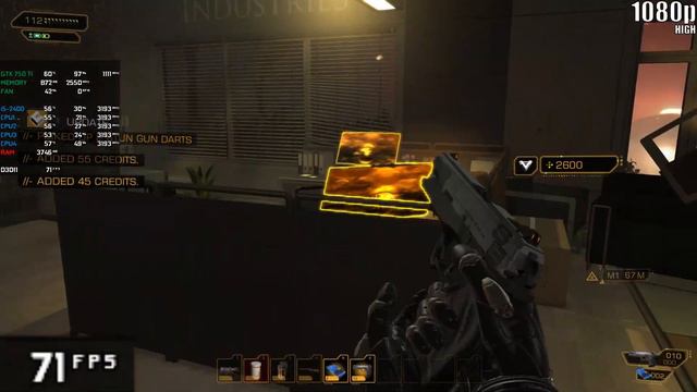 Deus Ex: Human Revolution Gameplay (GTX 750 TI | i5-2400 | 8GB RAM) смотреть онлайн