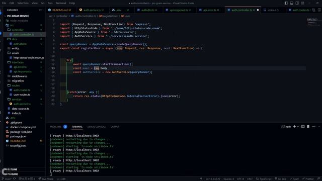 Building ThumbTalk : USER AUTHENTICATION SERVICE WITH NodeJS AND TYPEORM - PART 2 смотреть онлайн