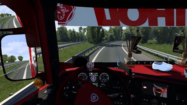 ETS2 V1.45 + RJL Scania BDF + SARANTOS SKIN + HANNOVER смотреть онлайн