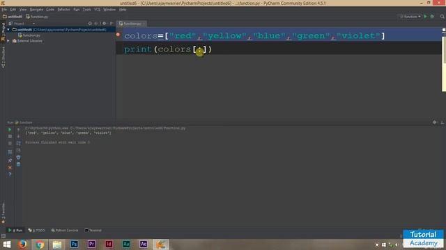 PYTHON IN 3 HOURS - Lecture 20 - Accessing List elements | Tutorial Academy смотреть онлайн