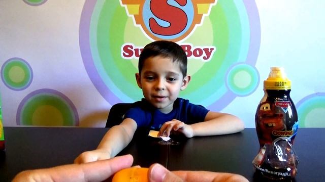 Sweet box Cars Disney / Сладкие наборы Тачки Дисней смотреть онлайн