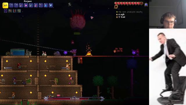 My first time playing terraria | Terraria Live смотреть онлайн