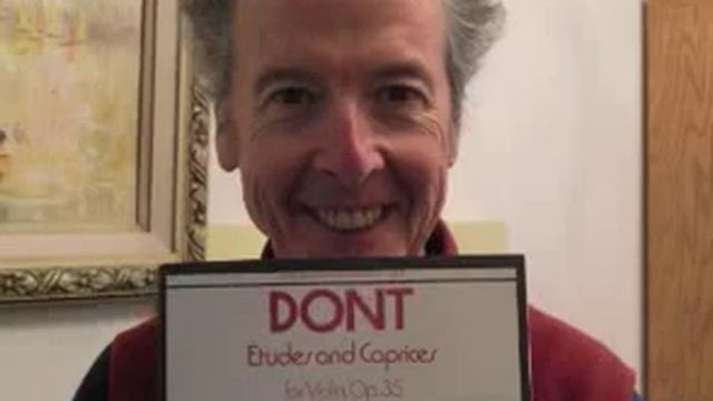 Jakob Dont Etude #9 op. 35 смотреть онлайн