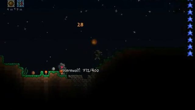 Terraria KdsR #12 - Pocessed Armor,Wraith and Werewolfs (Hardmode) смотреть онлайн