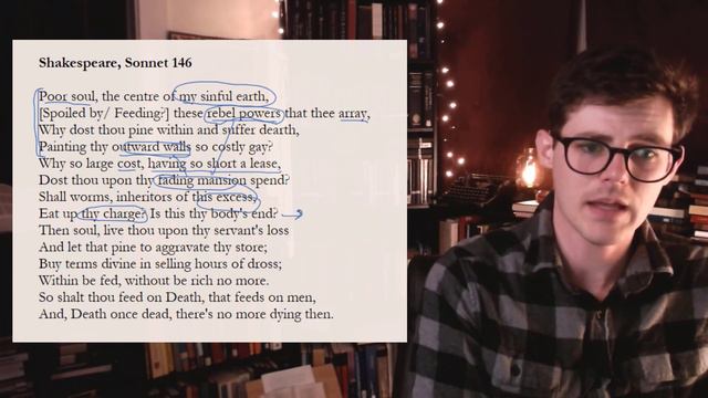 Shakespeare's SONNET 146 | Close Reading, Summary & Analysis смотреть онлайн