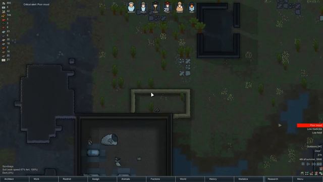 Rimworld | Colony 1 | Episode 6 | WHAT ARE THOSE?! смотреть онлайн