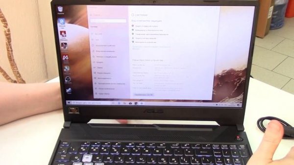 Обзор ноутбука ASUS TUF Gaming A15 FA506