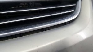 Как снять решётку радиатора Опель Зафира