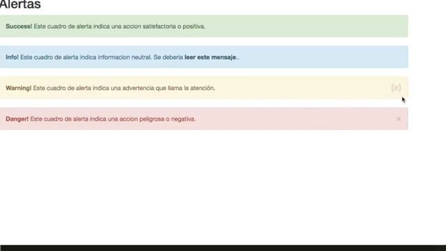 Bootstrap Imágenes Cajas Alertas Botones смотреть онлайн