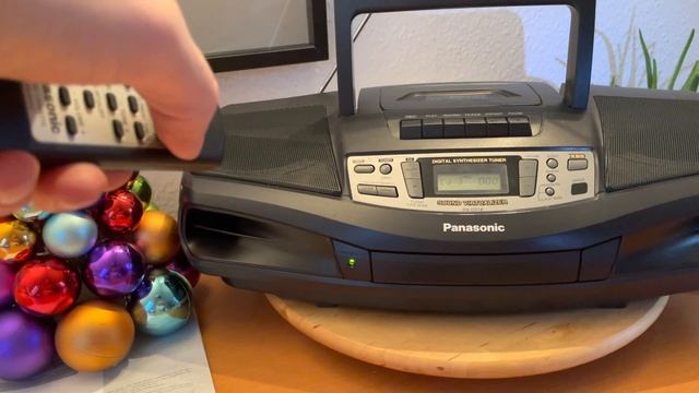 Panasonic RX-DS18 CD player смотреть онлайн