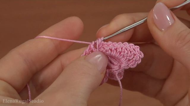 АВТОРСКАЯ РАЗРАБОТКА/Объёмные СЕРДЕЧКИ и ЗАВИТКИ крючком/3Д ВЯЗАНИЕ/ПОДРОБНЫЙ мастер-класс смотреть онлайн