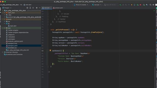 Get Package Name, Version, Build Number Dynamically in Flutter - package_info_plus #Flutter смотреть онлайн