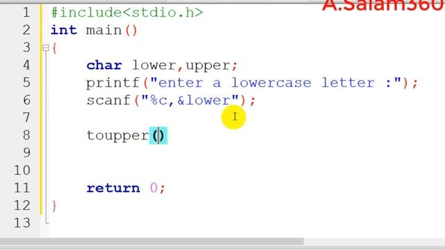C Programming Tutorial 20 : Lowercase letter to Uppercase letter with Library function,Coding Bangl смотреть онлайн