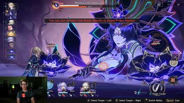 Phantylia The Undying New Weekly Boss Battle! Honkai Star Rail 1.2! смотреть онлайн