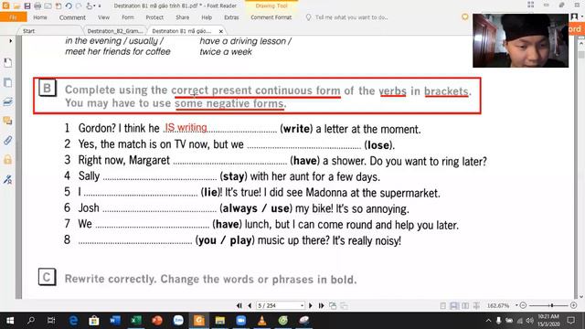 DESTINATION B1 GRAMMAR UNIT 1 смотреть онлайн