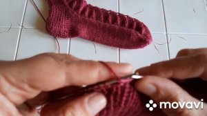 #носки_спицами   Красивые носки спицами // Мастер класс подробный