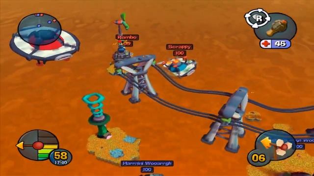 Worms 3D (100% Walkthrough) Part 35 смотреть онлайн