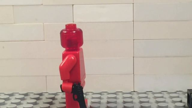 Some Random LEGO Gun And Knife Fight