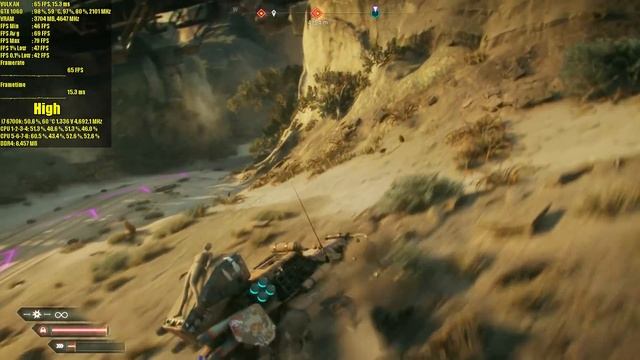 RAGE 2 GTX 1060 OC | 1080p Ultra - High - Medium | FRAME-RATE TEST смотреть онлайн
