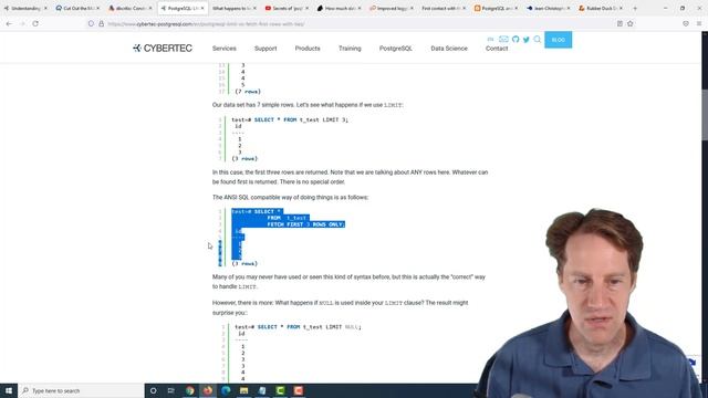 Scaling Postgres Episode 174 Lateral Joins | Generating JSON | dbcritic | Fetch First Rows смотреть онлайн
