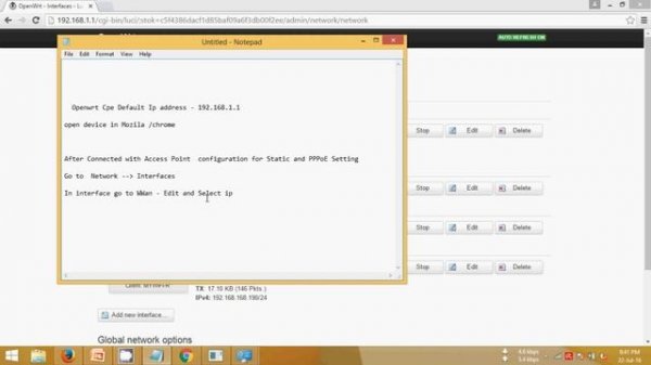 OpenWrt Super channel Configuration in static and pppoe mode