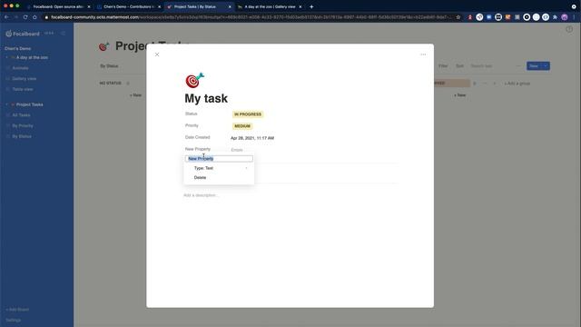 Focalboard: walkthrough demo смотреть онлайн