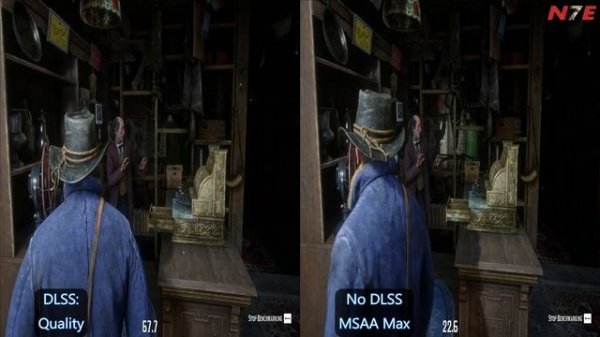 RDR2 DLSS 4K Benachmark Comparison RTX 3090