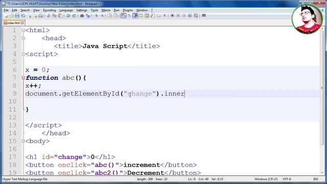 Create Increment and Decrement Button in JavaScript | Tutorial for Beginners in Hindi | Mr Tech 001 смотреть онлайн
