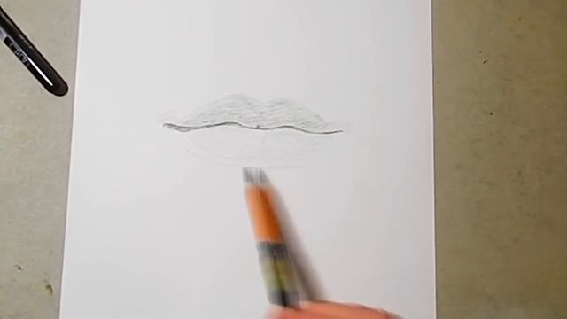 КАК НАРИСОВАТЬ ГУБЫ - Урок Рисования смотреть онлайн