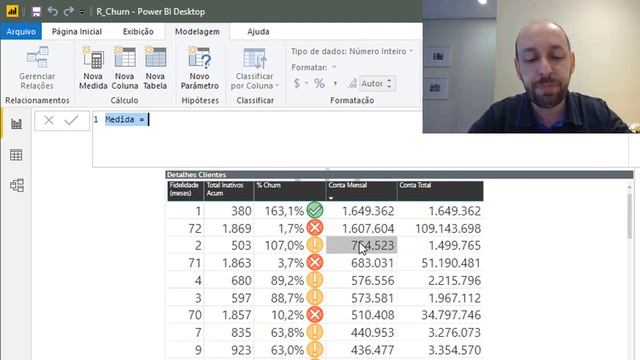 Power BI (desktop) - Imagens e ícones na Formatação Condicional com DAX смотреть онлайн