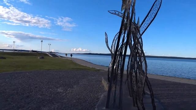 Прогулка по Петрозаводску | Путешествие на машине по Карелии 2021 г смотреть онлайн