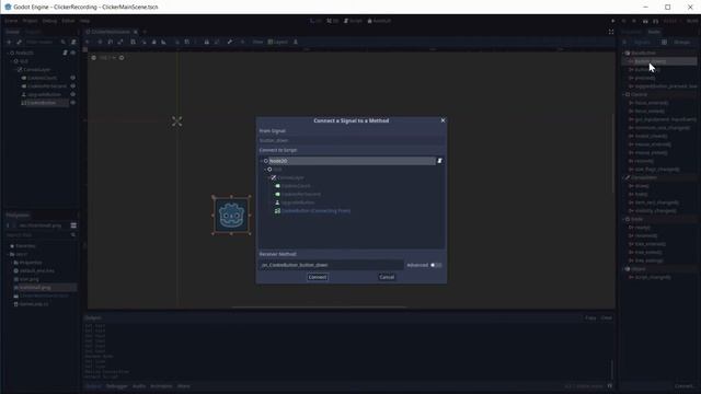 GODOT engine Episode 4 C# Buttons Timers and Simple Clicker Game смотреть онлайн