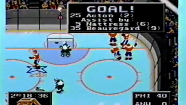 SEGA NHL 94 - PERFECT GAME - PHILADELPHIA @ ANAHEIM смотреть онлайн